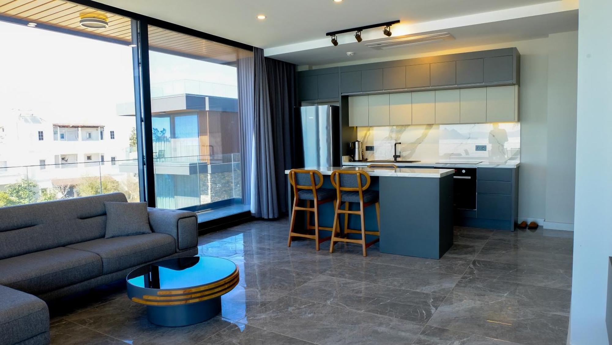 Bodrum Ada Apart Otel Turgutreis Muğla Bagian luar foto