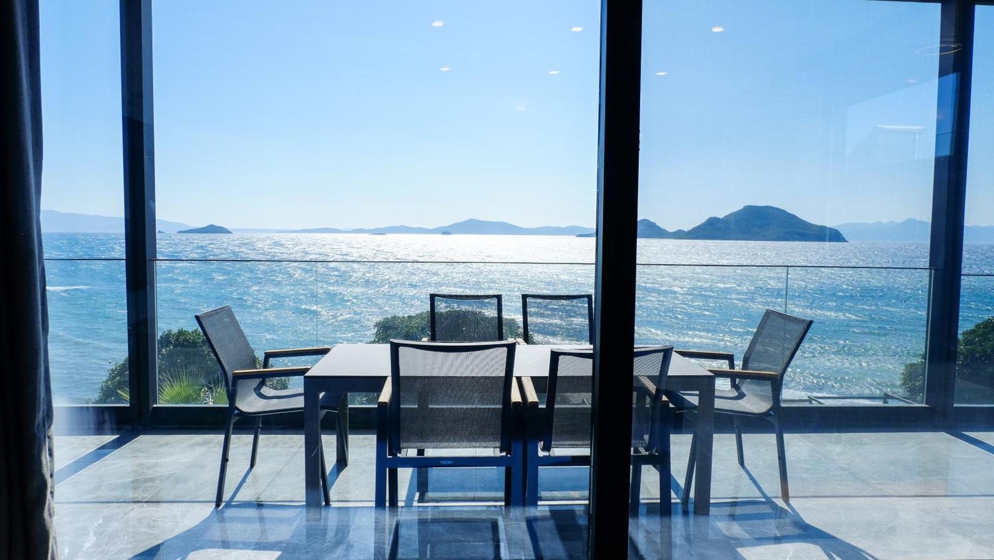 Bodrum Ada Apart Otel Turgutreis Muğla Bagian luar foto