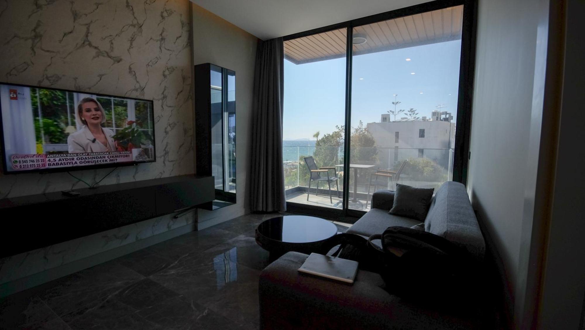 Bodrum Ada Apart Otel Turgutreis Muğla Bagian luar foto