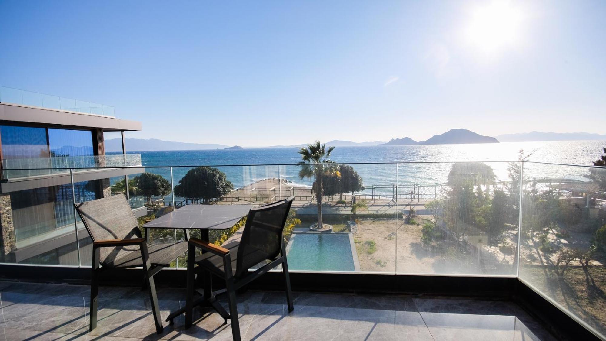Bodrum Ada Apart Otel Turgutreis Muğla Bagian luar foto