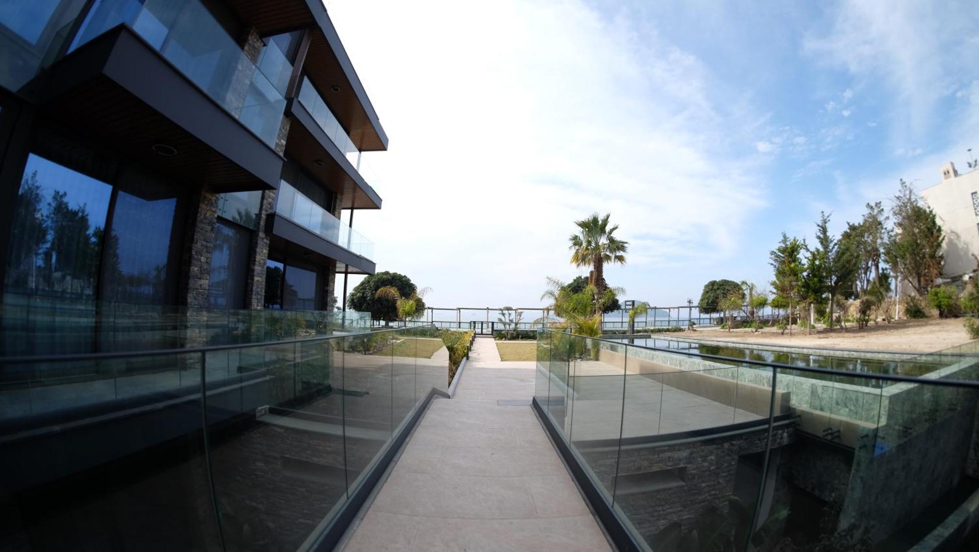 Bodrum Ada Apart Otel Turgutreis Muğla Bagian luar foto