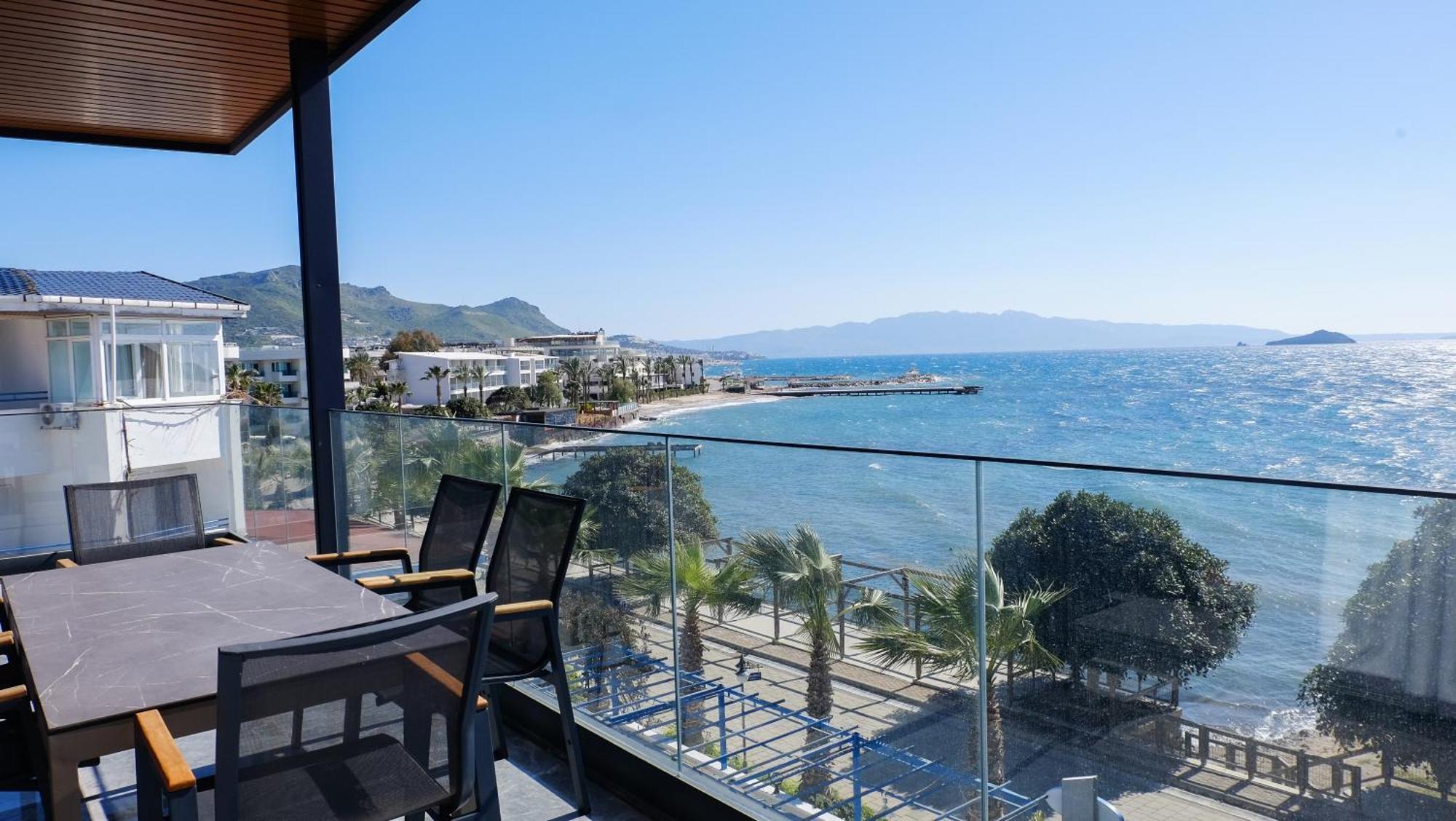 Bodrum Ada Apart Otel Turgutreis Muğla Bagian luar foto