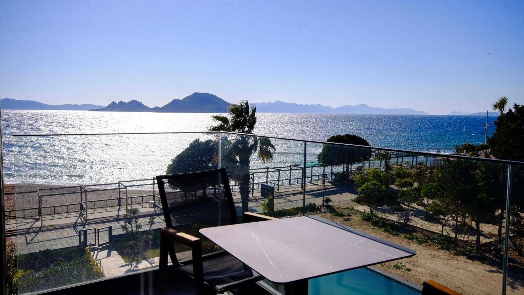 Bodrum Ada Apart Otel Turgutreis Muğla Bagian luar foto
