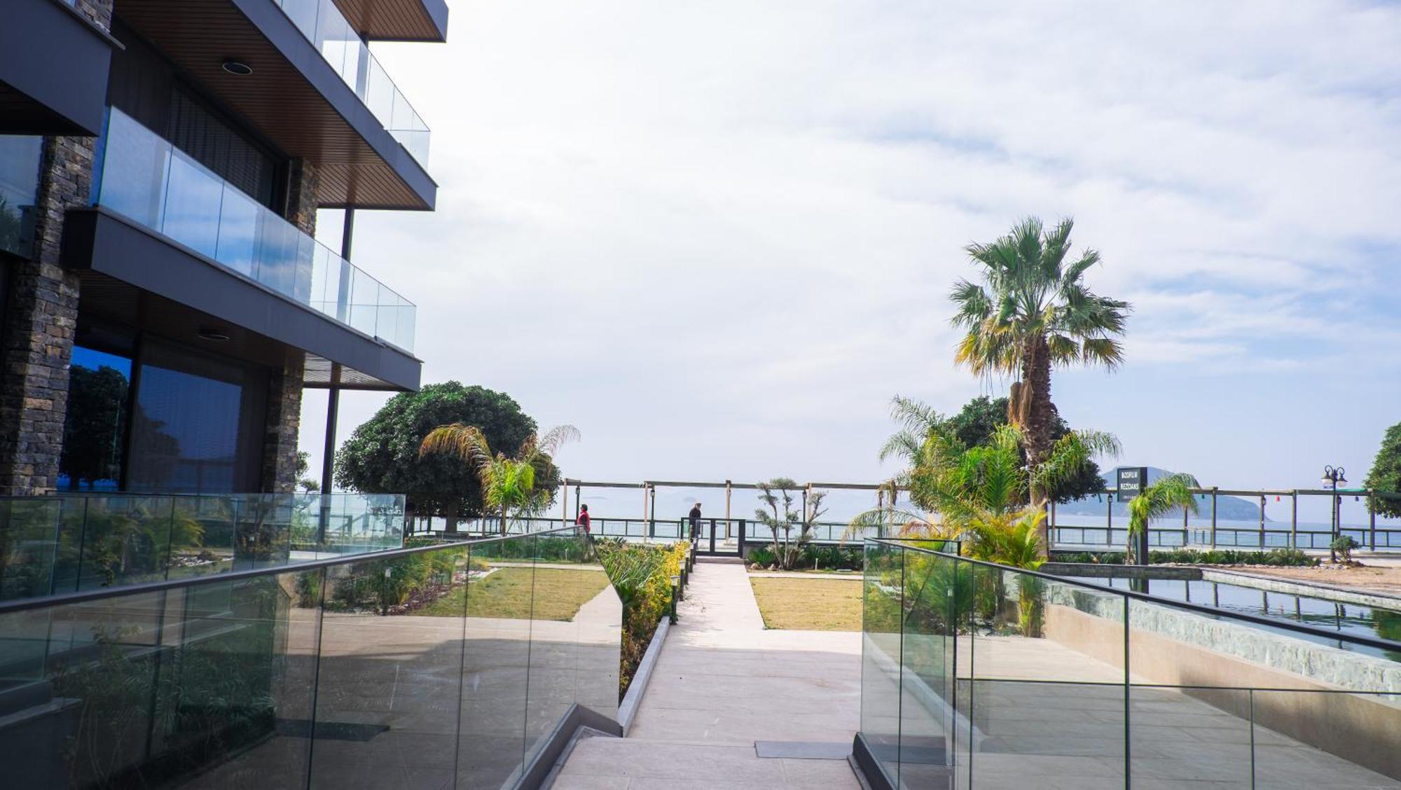 Bodrum Ada Apart Otel Turgutreis Muğla Bagian luar foto