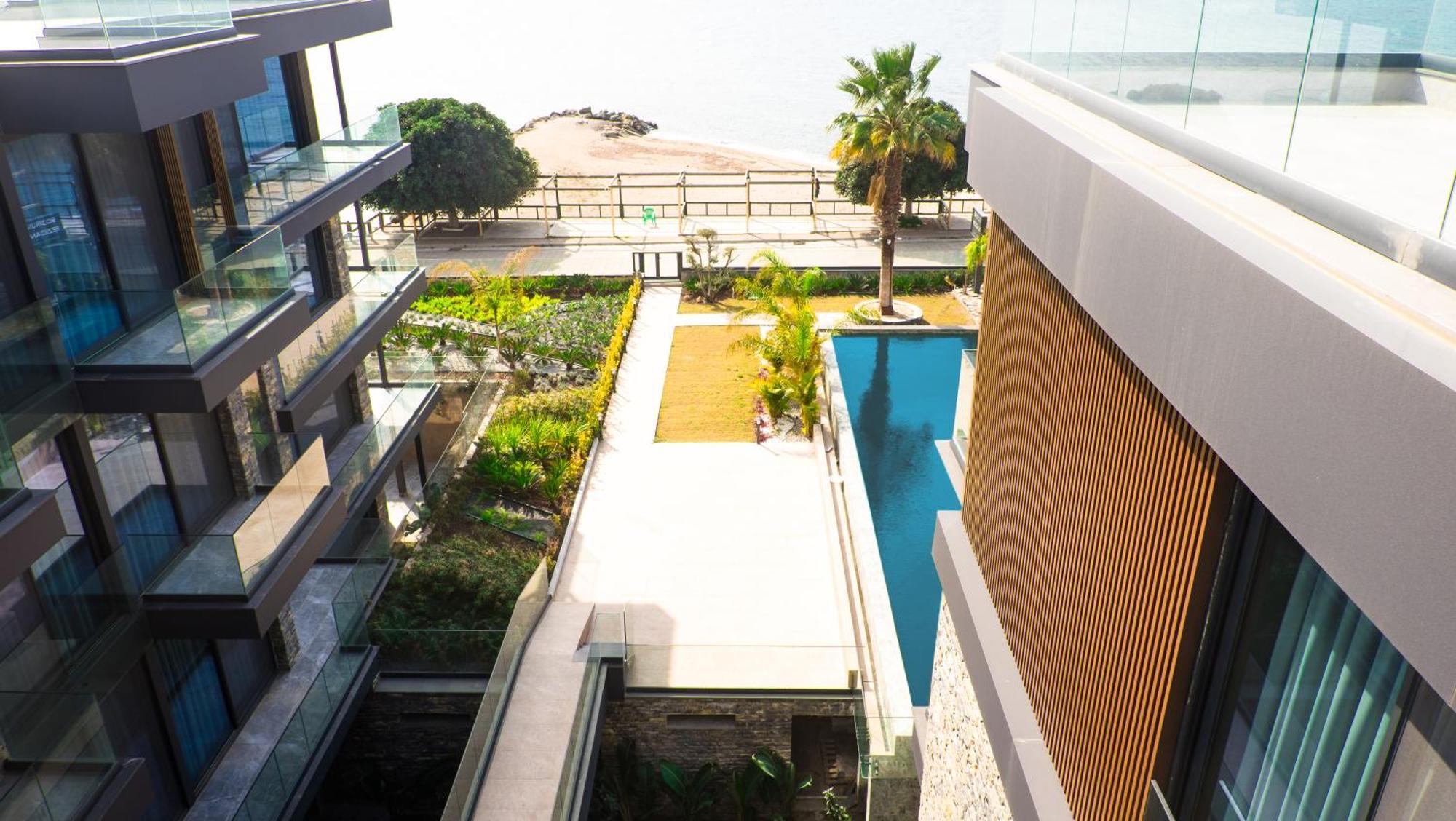 Bodrum Ada Apart Otel Turgutreis Muğla Bagian luar foto