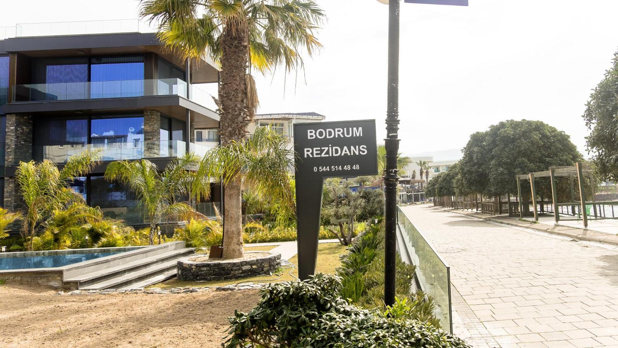 Bodrum Ada Apart Otel Turgutreis Muğla Bagian luar foto