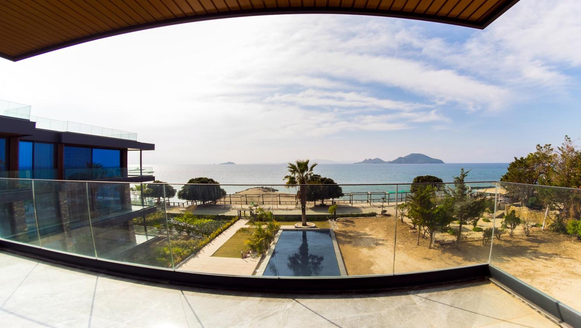 Bodrum Ada Apart Otel Turgutreis Muğla Bagian luar foto