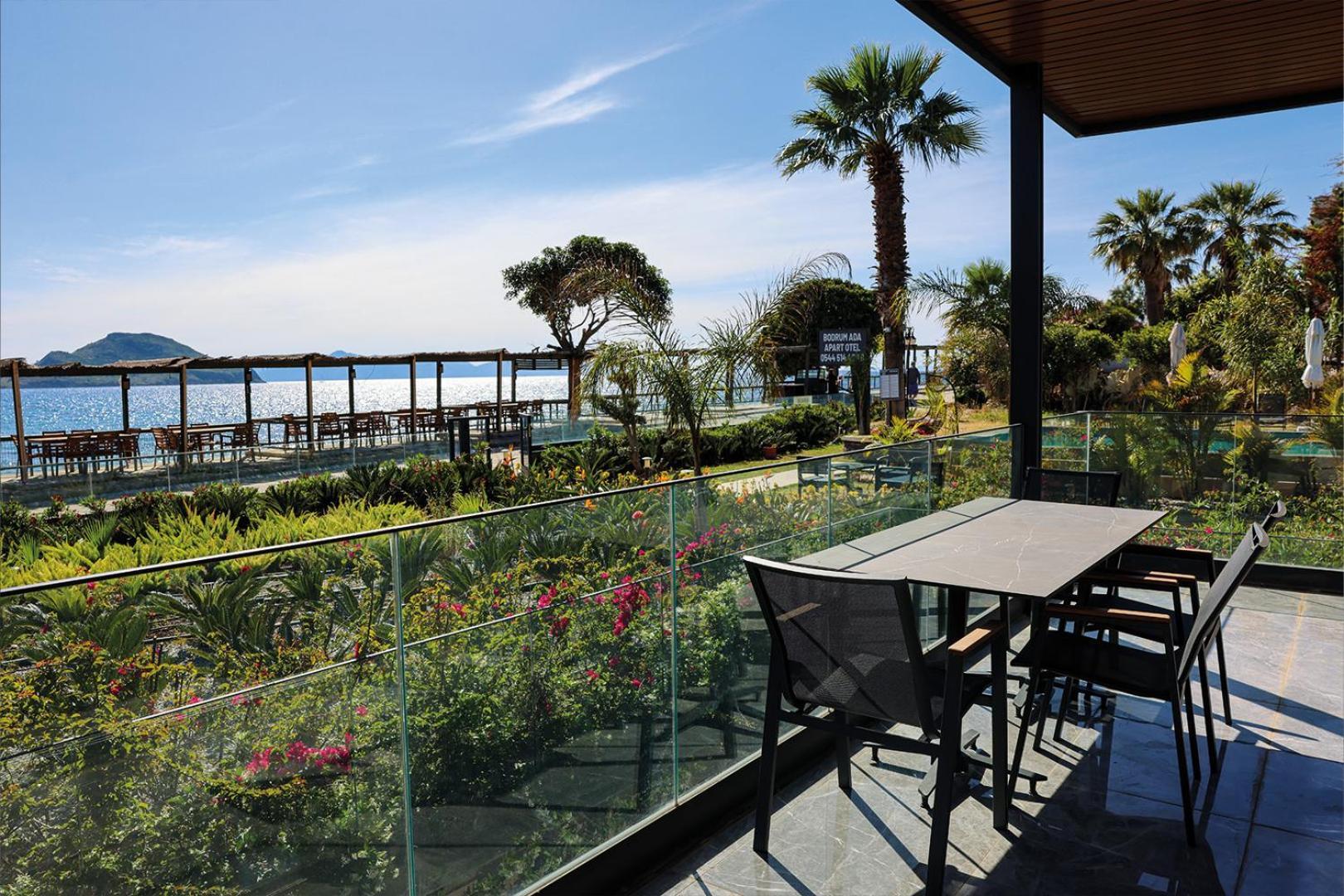 Bodrum Ada Apart Otel Turgutreis Muğla Bagian luar foto