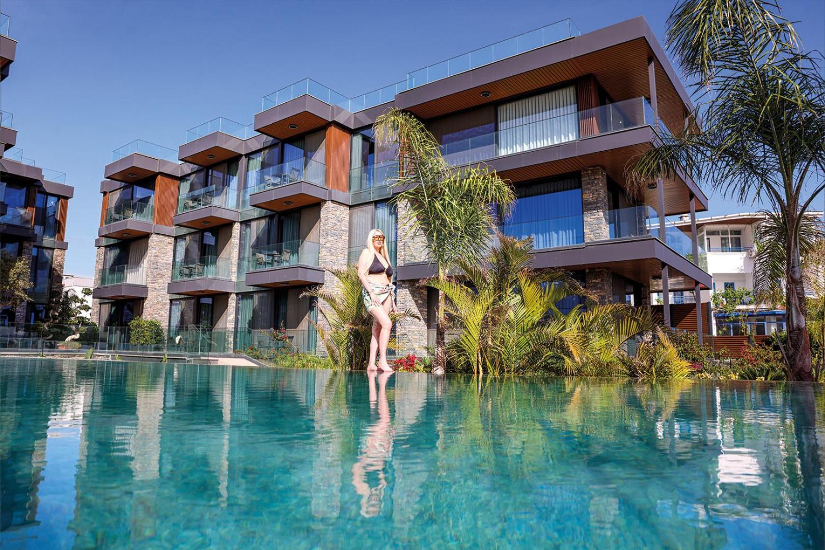 Bodrum Ada Apart Otel Turgutreis Muğla Bagian luar foto