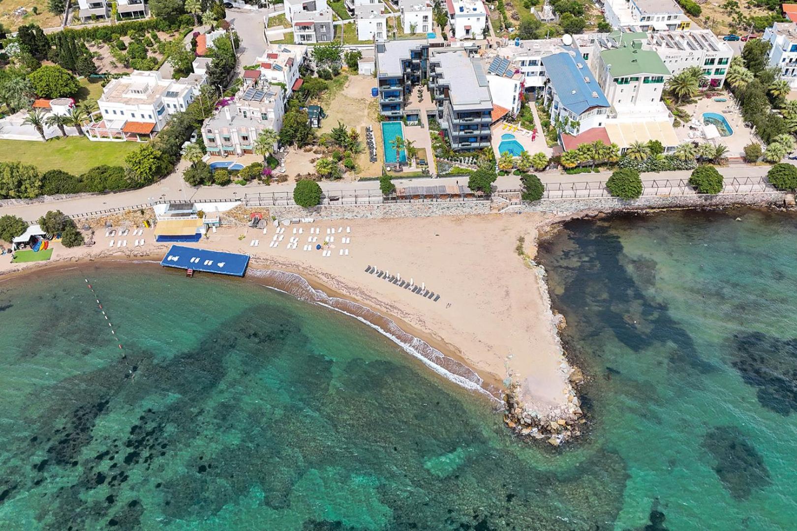 Bodrum Ada Apart Otel Turgutreis Muğla Bagian luar foto